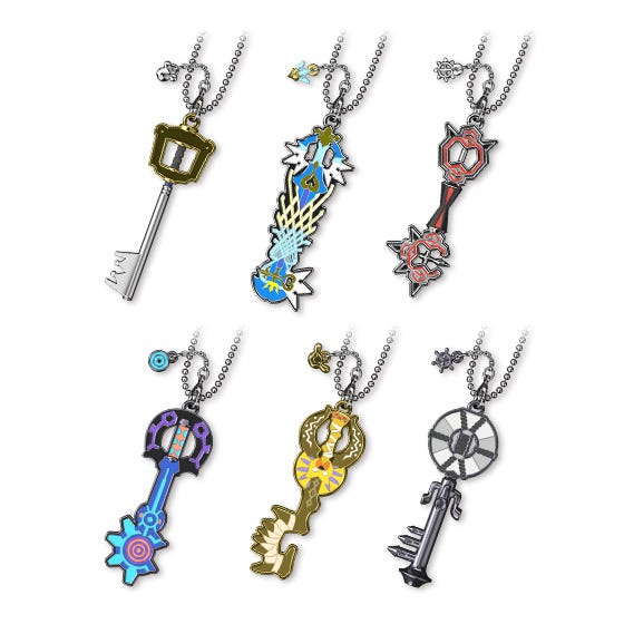 キングダム ハーツ - Bandai Shokugan, Candy Toy, Charm, Kingdom Hearts Keyblade Collection Vol.3(Bandai)