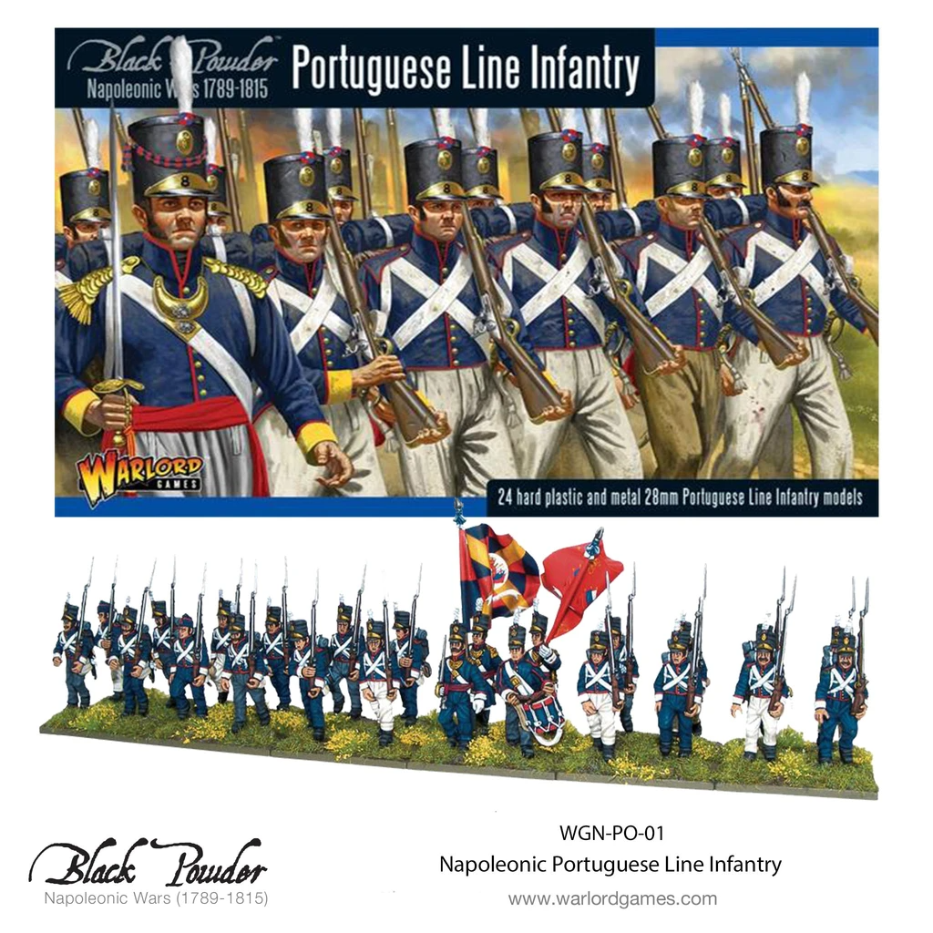 Black Powder Portuguese Line Infantry