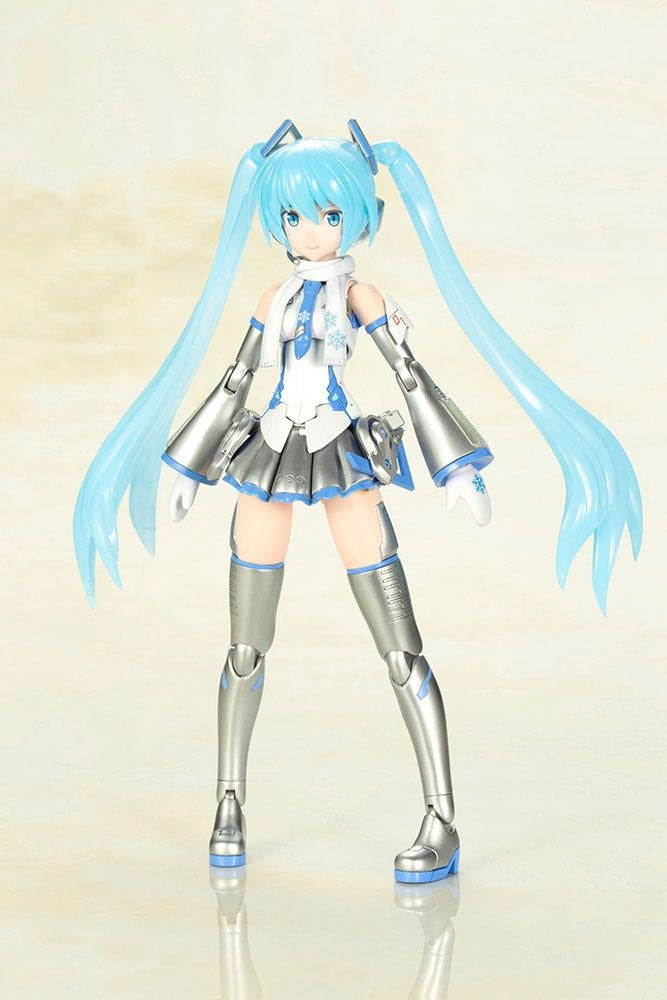 Kotobukiya Frame Music Girl Snow Miku  Figure Kit, Non Scale