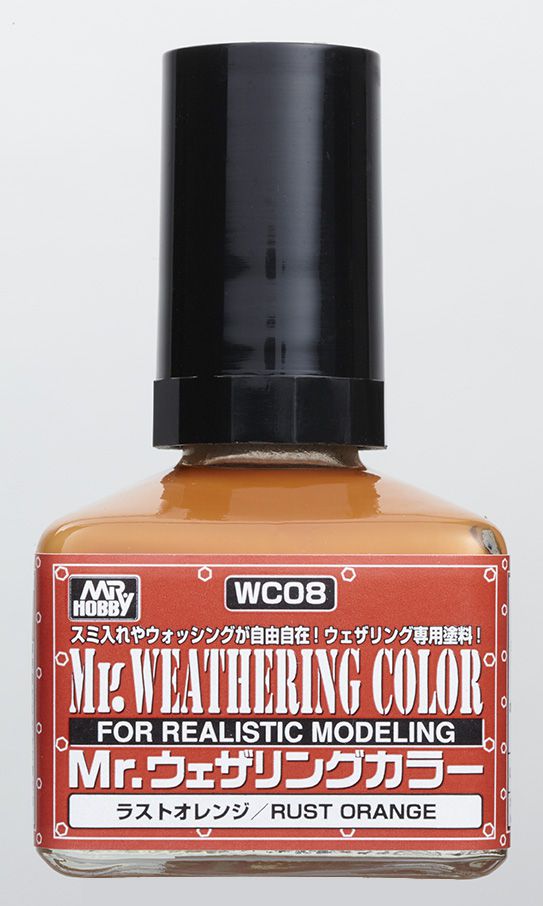 Mr Hobby Mr. Weathering Color - Rust Orange - 40ml