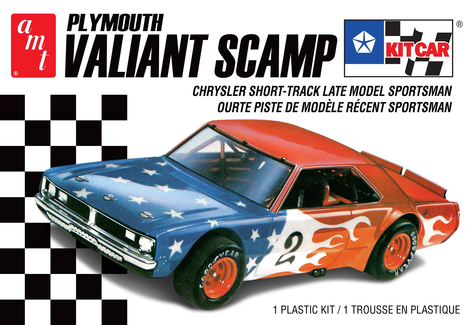 AMT 1/25 Plymouth Valiant Scamp Kit Car 2T