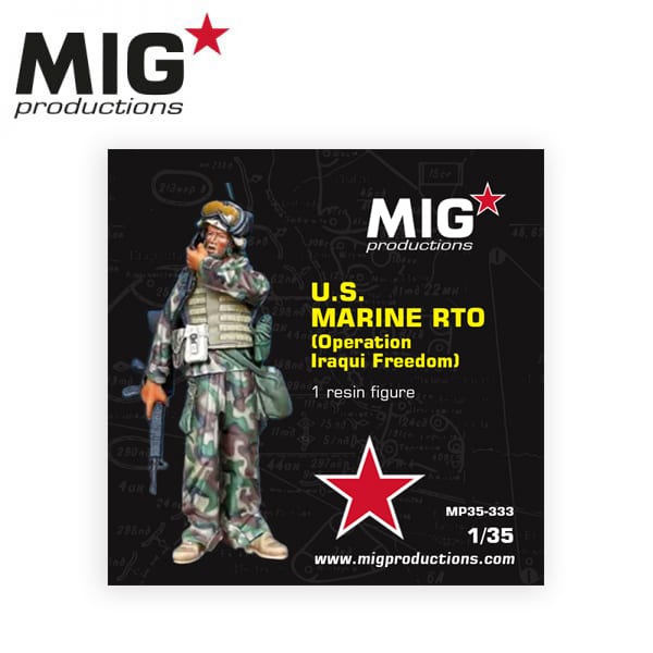 MIG 1/35 U.S. Marine RTO (Operation Iraqi Freedom)