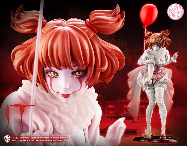 Kotobukiya 1/7 IT (2017) Pennywise Bishoujo Statue, Painted and Assembled Figure Kit