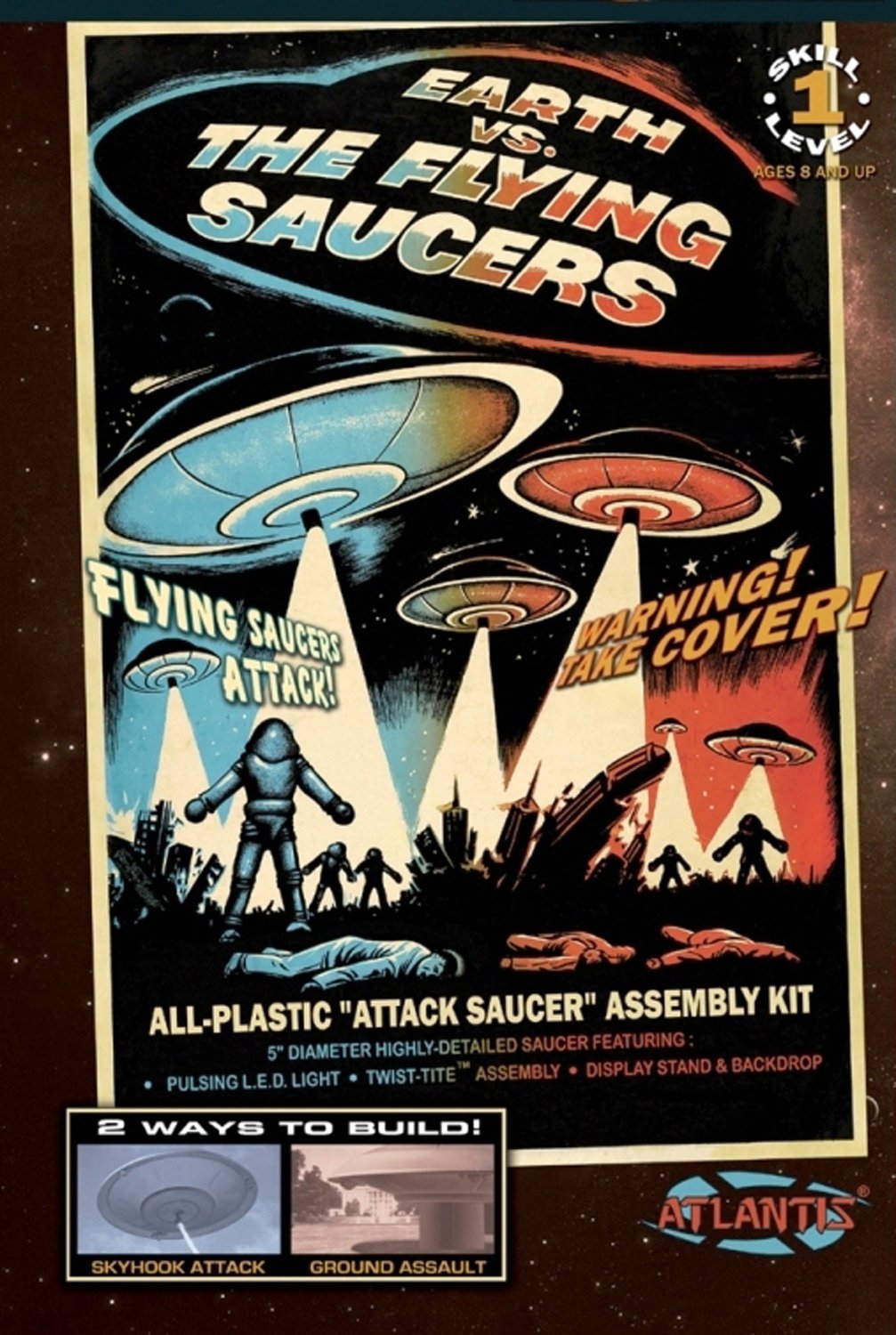 Atlantis Earth vs the Flying Saucers