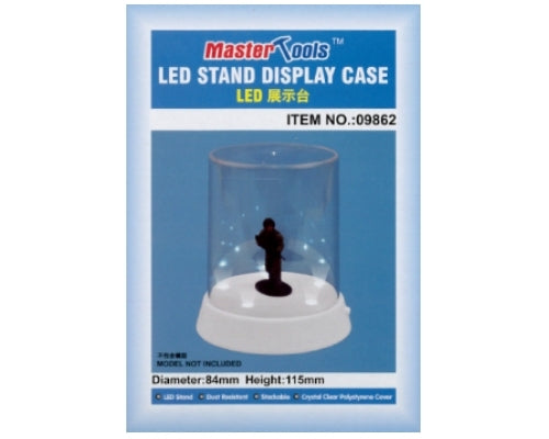 Master Tools Display Case - LED STAND (84X115mm) Flat Top