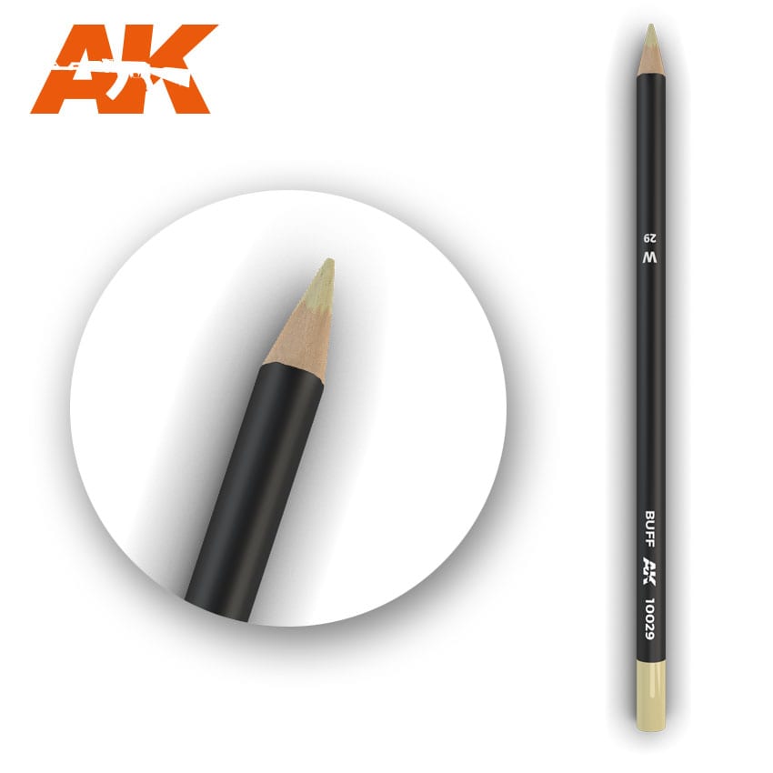 AK Interactive Weathering Pencil - Buff (Box - 5 Units)