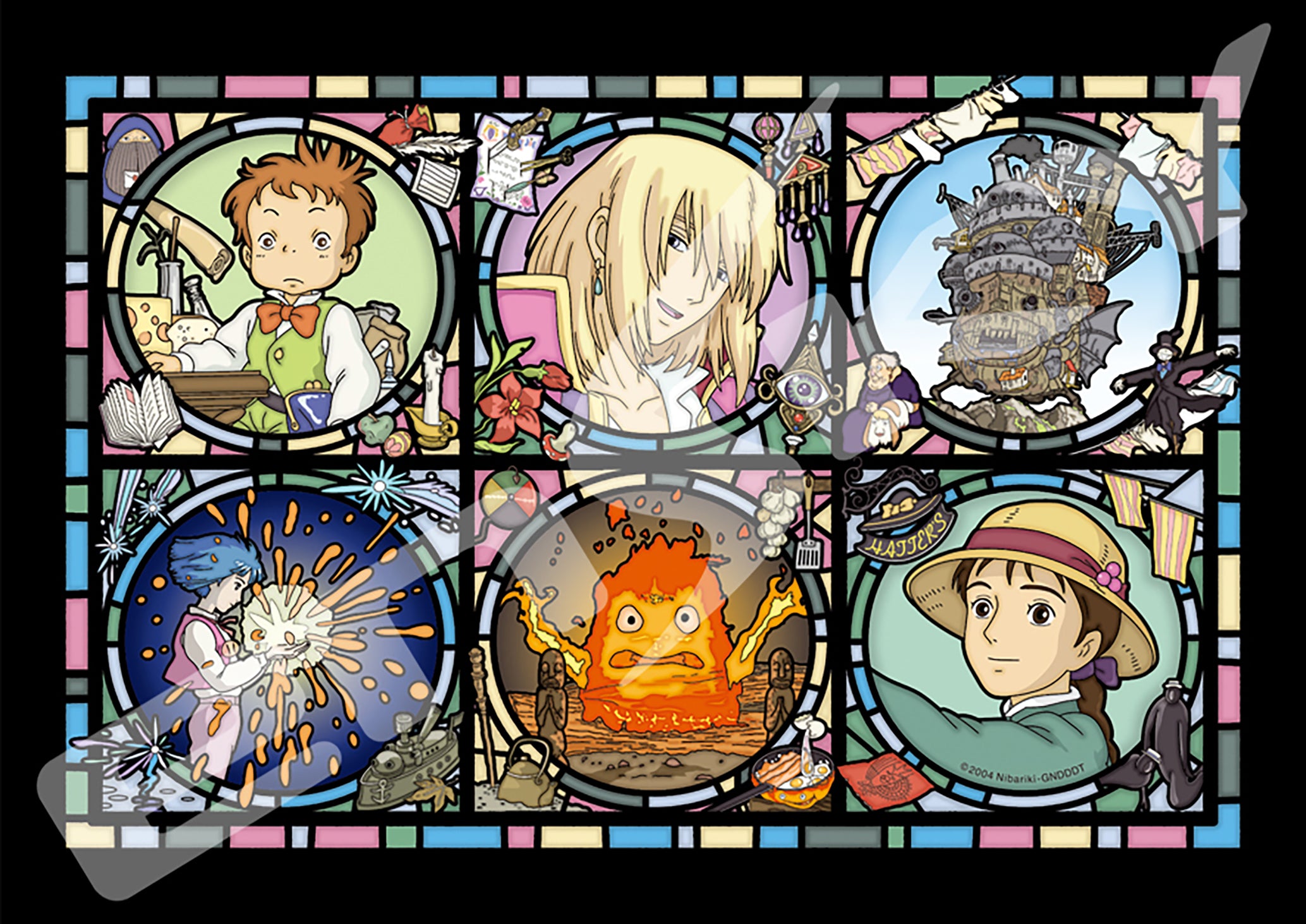 Ensky 208-AC27 The Magical Castle 'Howls Moving Castle' Artcrystal Jigsaw Puzzles