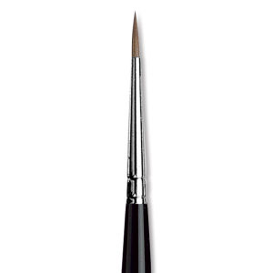 Da Vinci Watercolor Series 10 Maestro Kolinsky Sable Brush - Round, Short Handle, Size 1