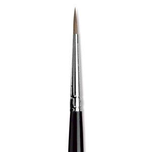 Da Vinci Watercolor Series 10 Maestro Kolinsky Sable Brush - Round, Short Handle, Size 2