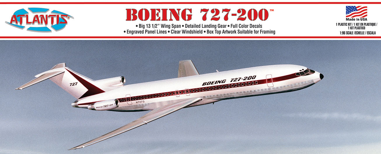 Atlantis 1/96 Boeing 727-200