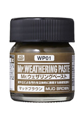 Mr Hobby Mr. Weathering Pastel Mud Brown - 40ml