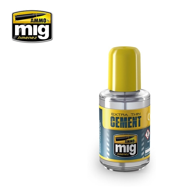 Ammo Mig Expositor Extra Thin Cement (25 Units)