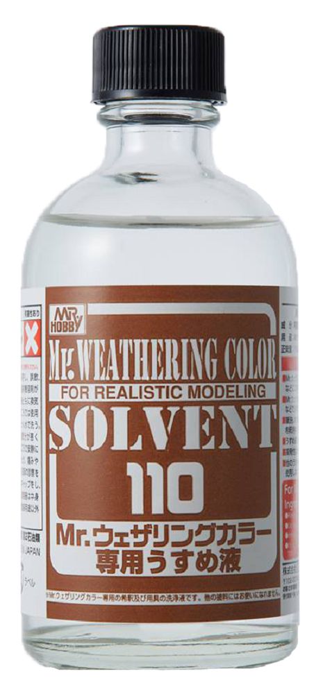 Mr Hobby Mr. Weathering Color - Solvent 110 - 110ml