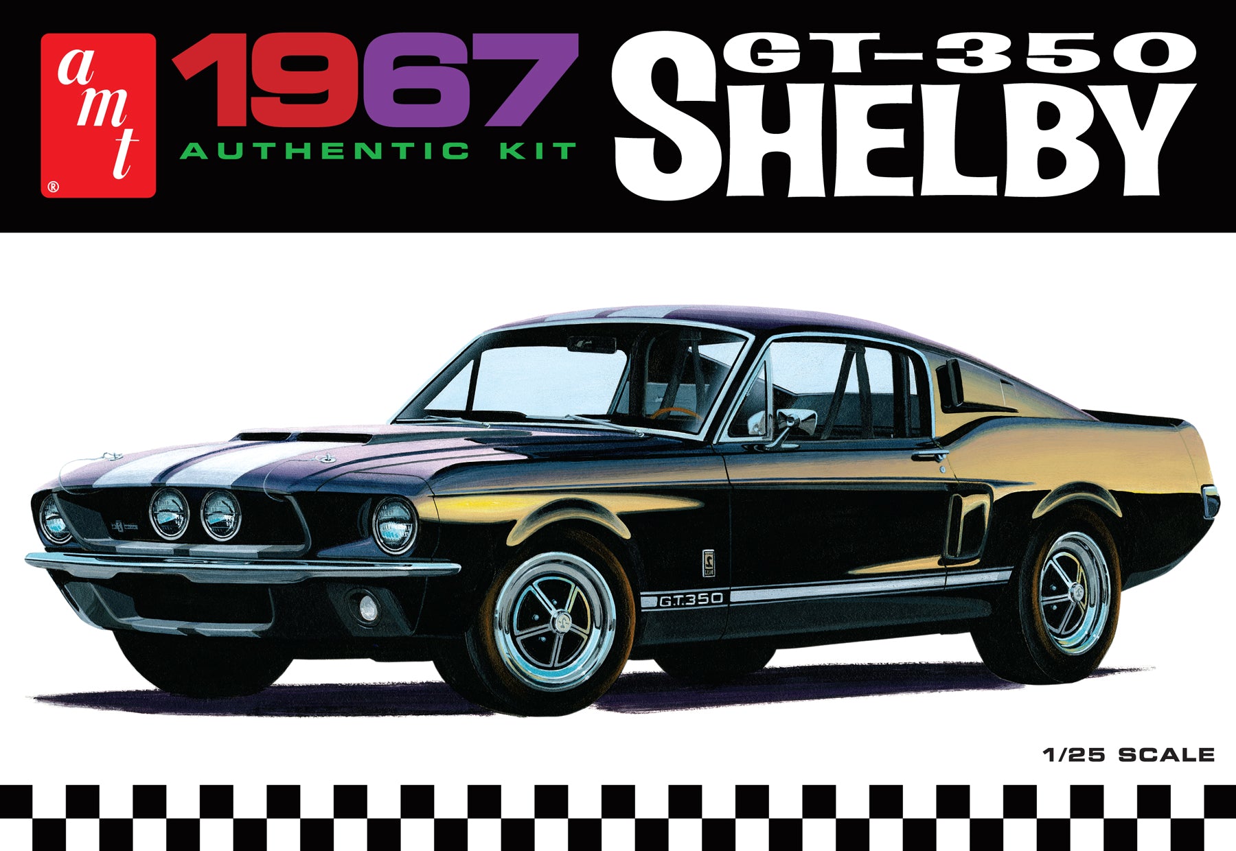 AMT 1/25 1967 Shelby GT350 - White