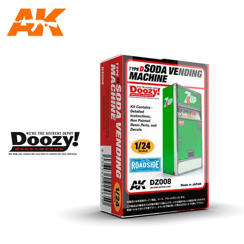 Doozy 1/24 Soda Vending Machine / Type D