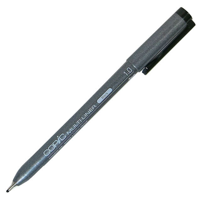 Copic Multiliner Ink Pen, Black 1.0mm