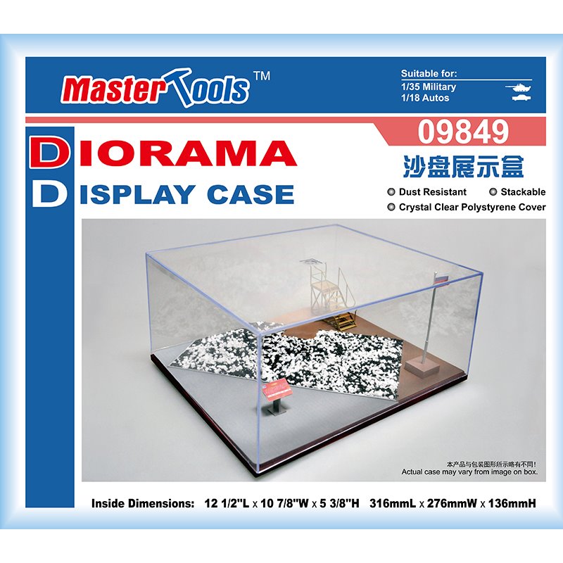 Master Tools Display Case w/ Diorama Base