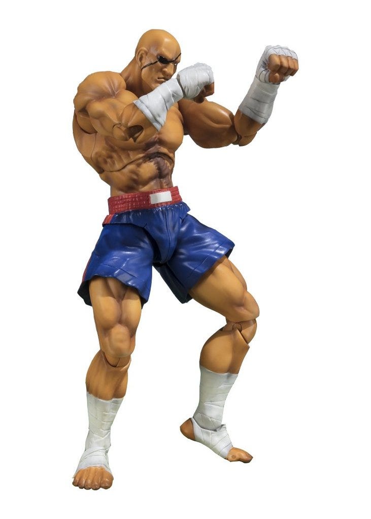 Bandai Sagat 'Street Fighter V', Bandai SH Figuarts