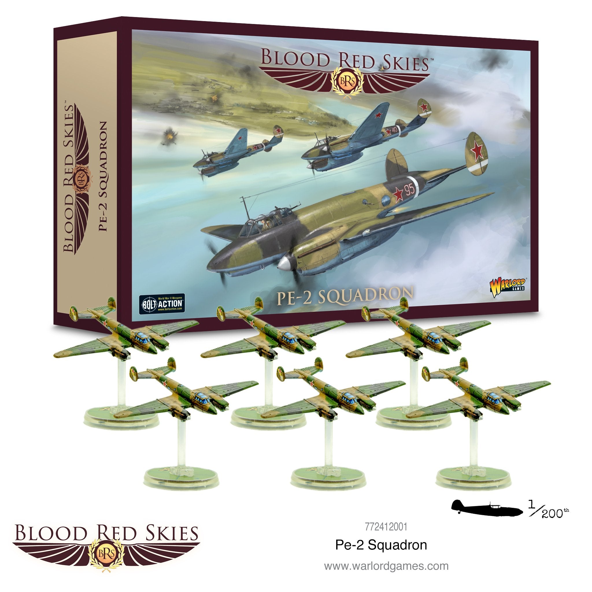 Blood Red Skies PE-2 Squadron