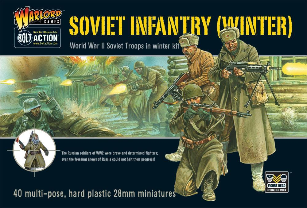 Bolt Action Soviet Winter Infantry