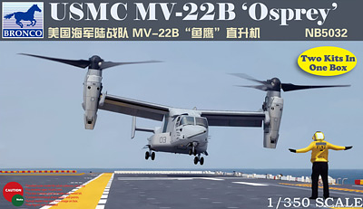 Bronco Models 1/350 USMC MV-22B Osprey Aircraft Model Kit