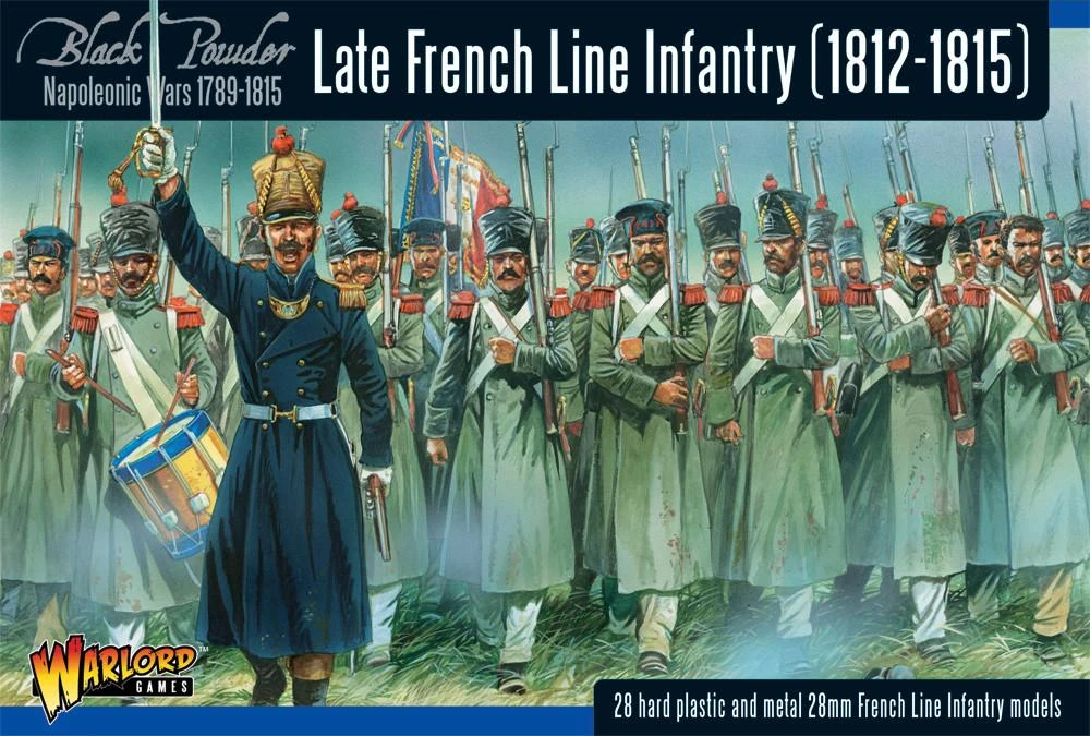 Black Powder Late French Line Infantry (1812-1815) Revised