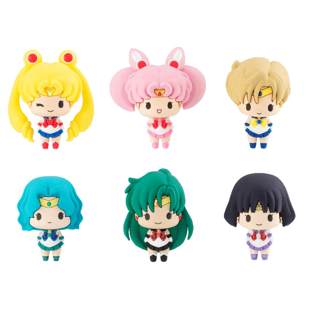 Megahouse Chokorin Mascot "Sailor Moon", Complete Set of 6