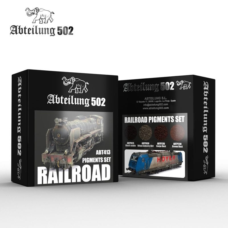 Abteilung502 Railroad Pigments Set