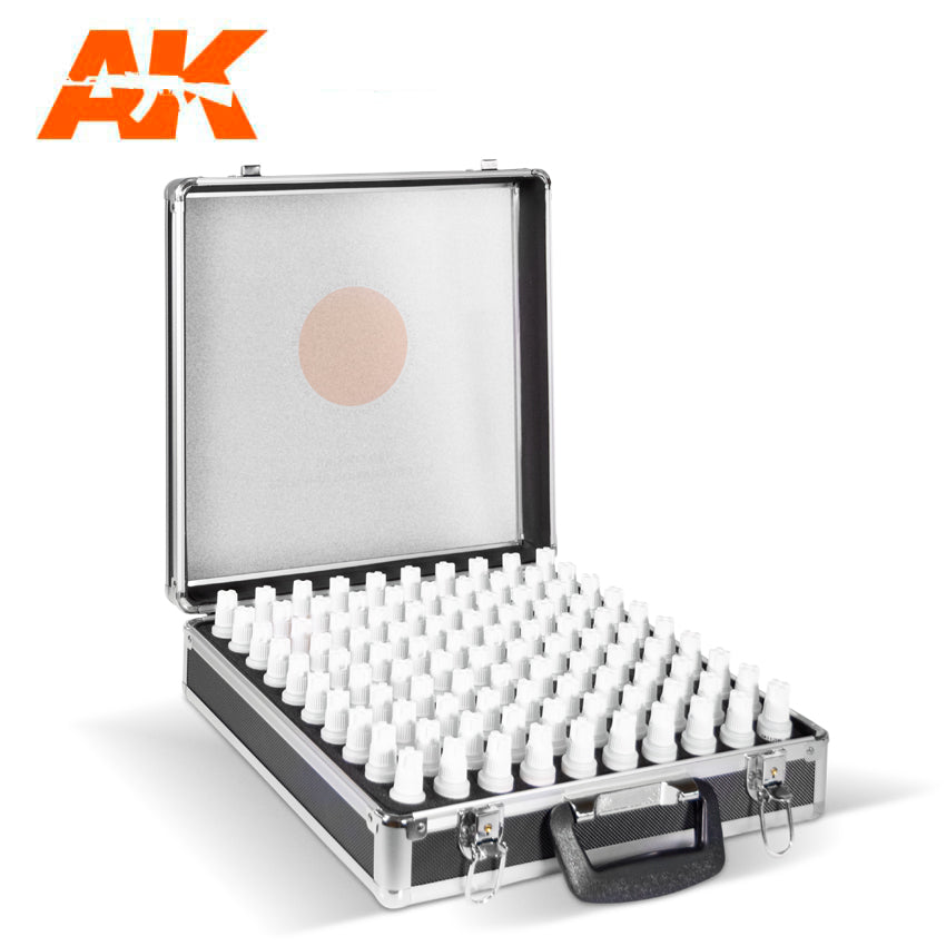 AK Interactive 3G Acrylics Briefcase - 100 Colors