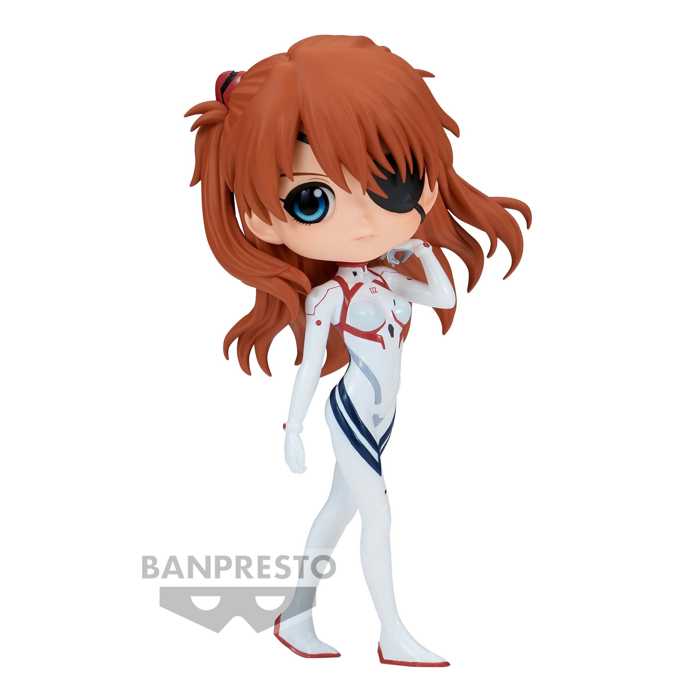 Bandai Spirits X Banpresto Qposket Asuka Shikinami Langley - Plugsuit Style (Ver. A) "EVANGELION:3.0+1.0"