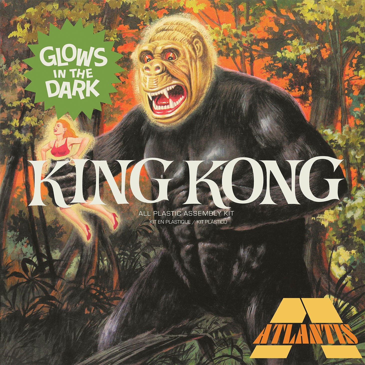 Atlantis 1/30 King Kong Glow Edition