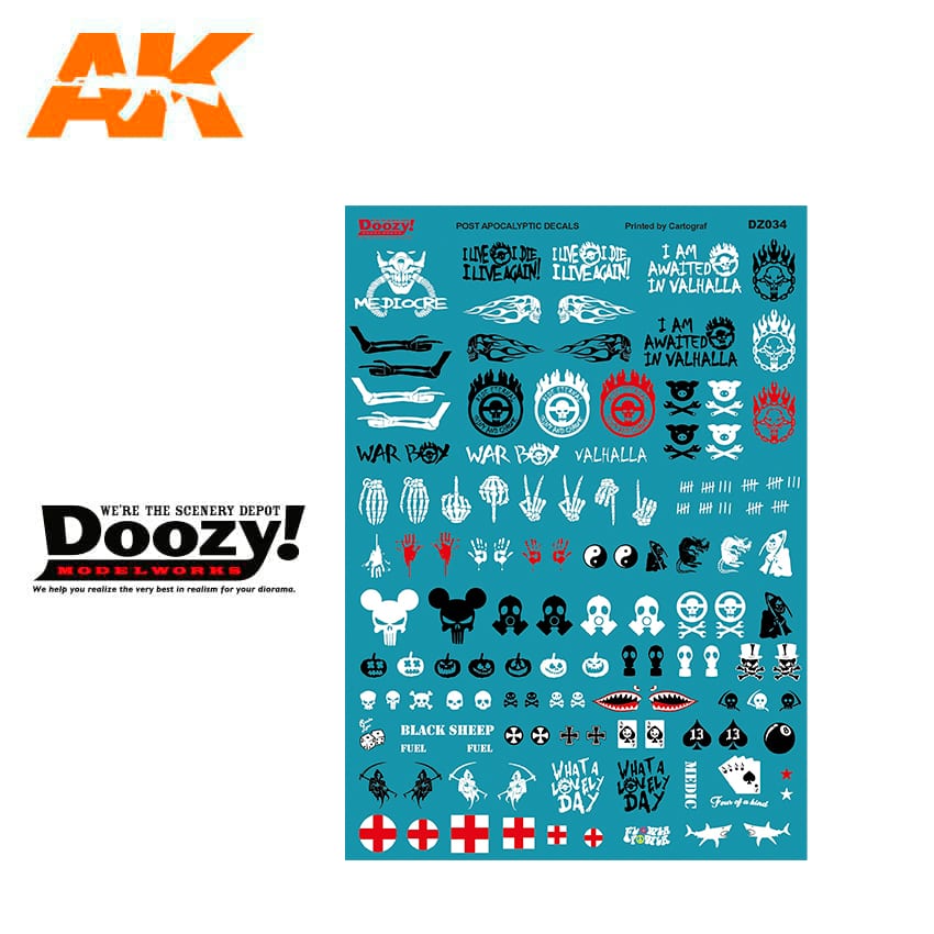 Doozy 1/24 Mad Max Decals