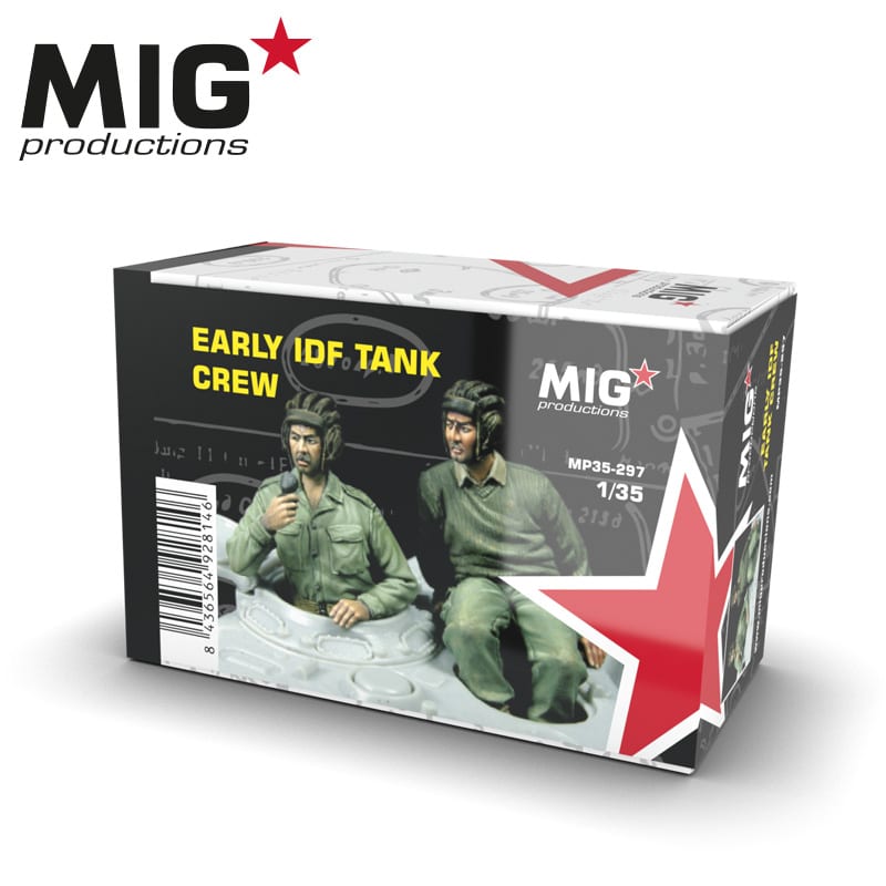 MIG 1/35 Early IDF Tank Crew