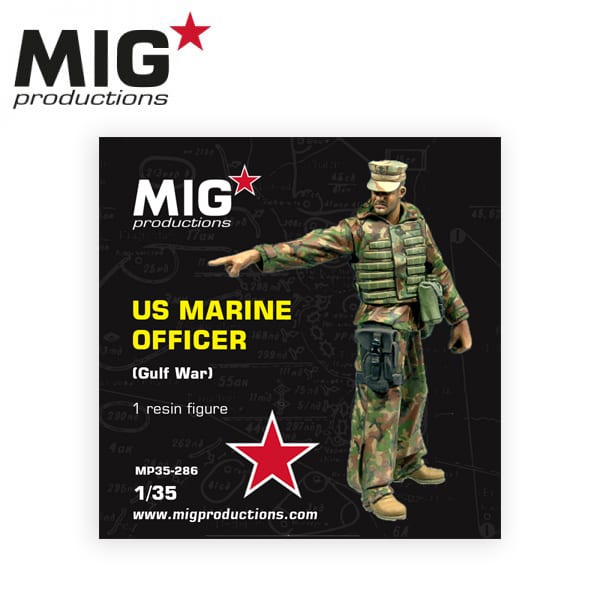 MIG 1/35 U.S. Marine Officier (Gulf War)