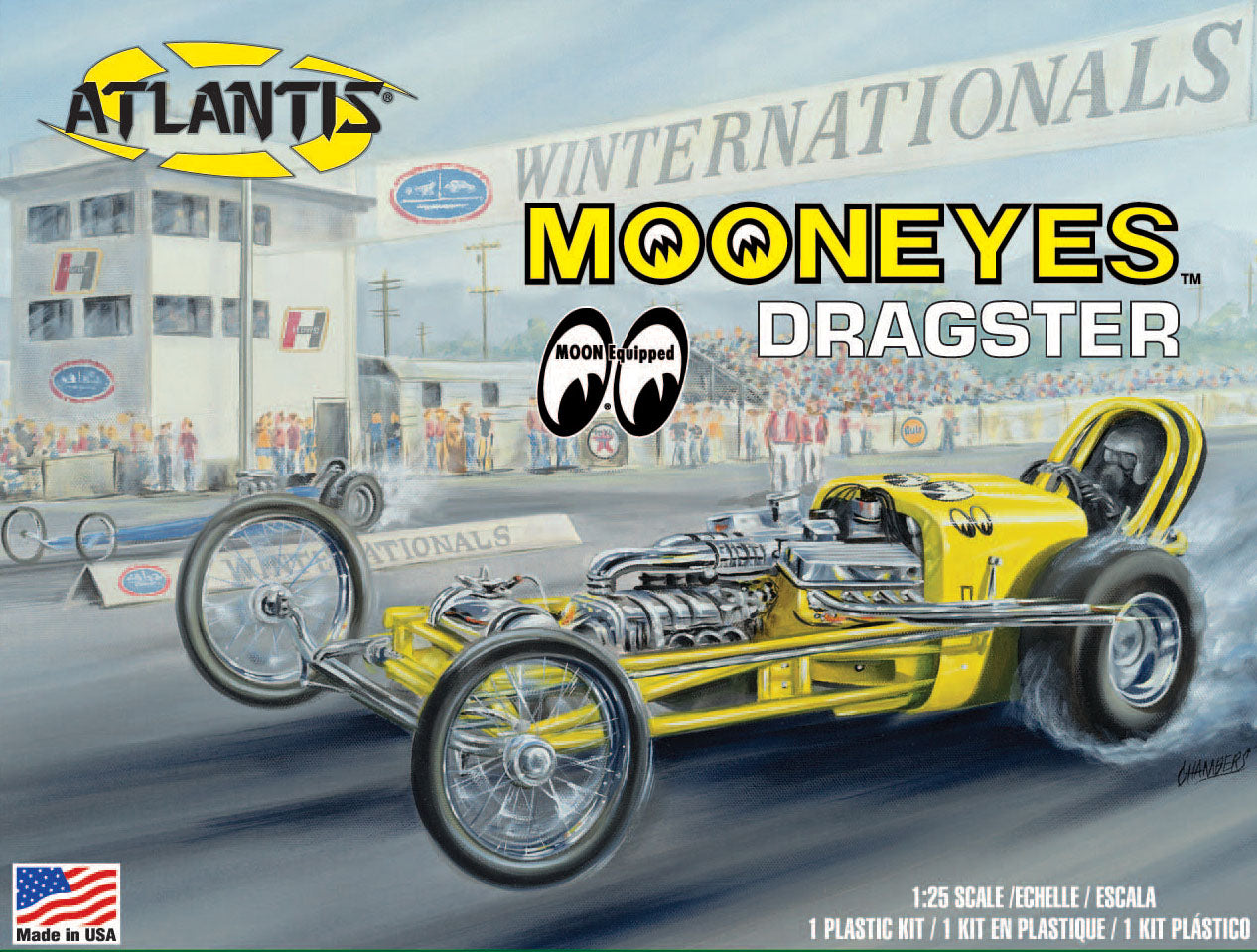 Atlantis 1/25 Mooneyes Dragster