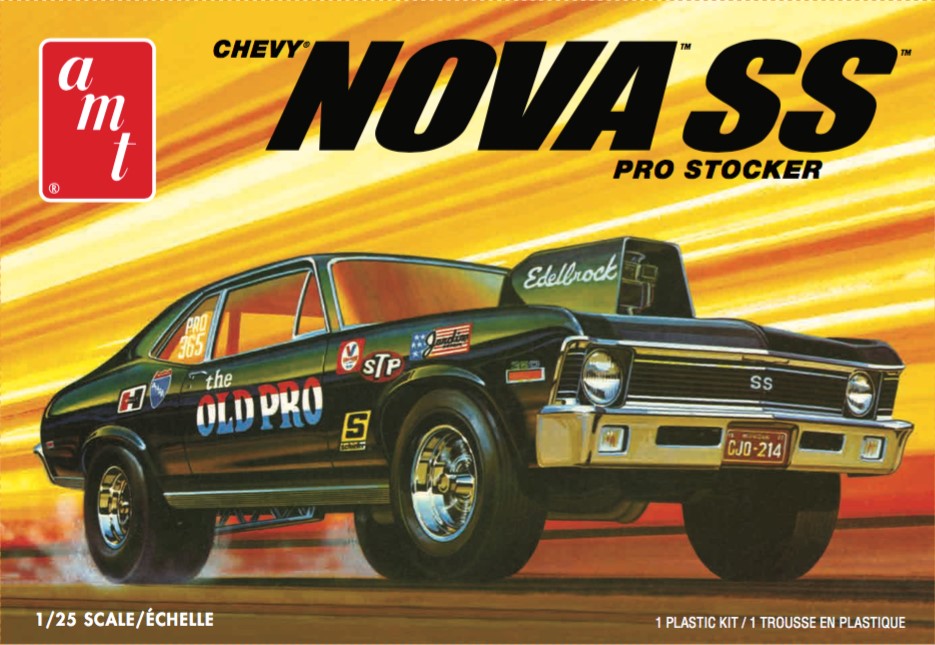 AMT 1/25 1972 Chevy Nova SS 'Old Pro' 2T