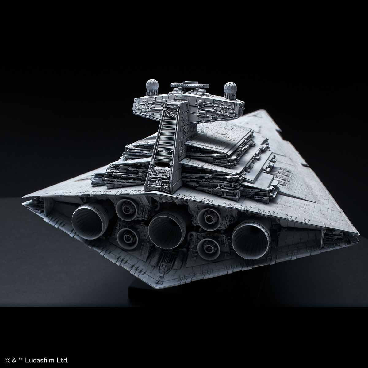 Bandai Star Destroyer 'Star Wars', Bandai Star Wars Plastic Vehicle 1/ 5000 Model