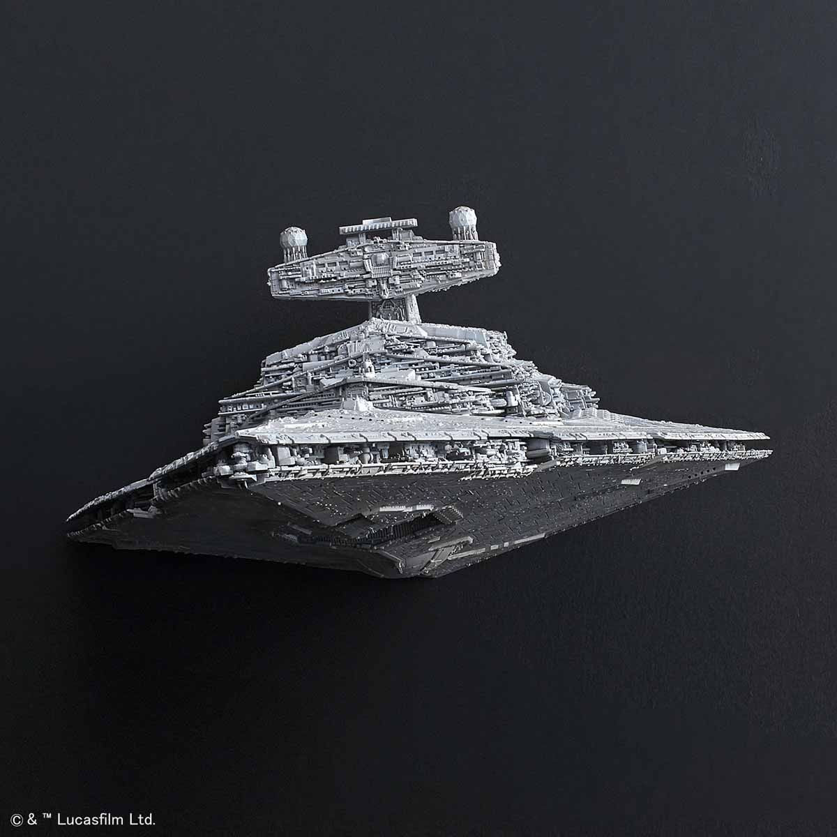 Bandai Star Destroyer 'Star Wars', Bandai Star Wars Plastic Vehicle 1/ 5000 Model