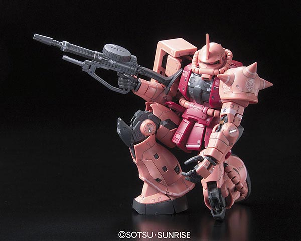 Bandai #2 MS-06S Char's Zaku II 'Mobile Suit Gundam', Bandai RG 1/144