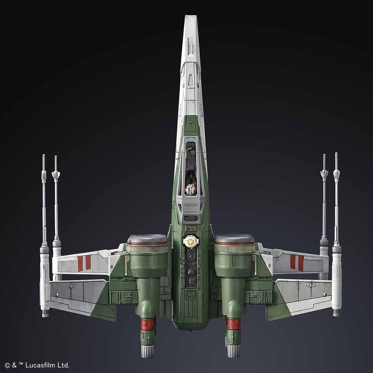 Bandai X-Wing Fighter (Rise of Skywalker Ver.) 'Star Wars', Bandai Spirits 1/72 Vehicle Model