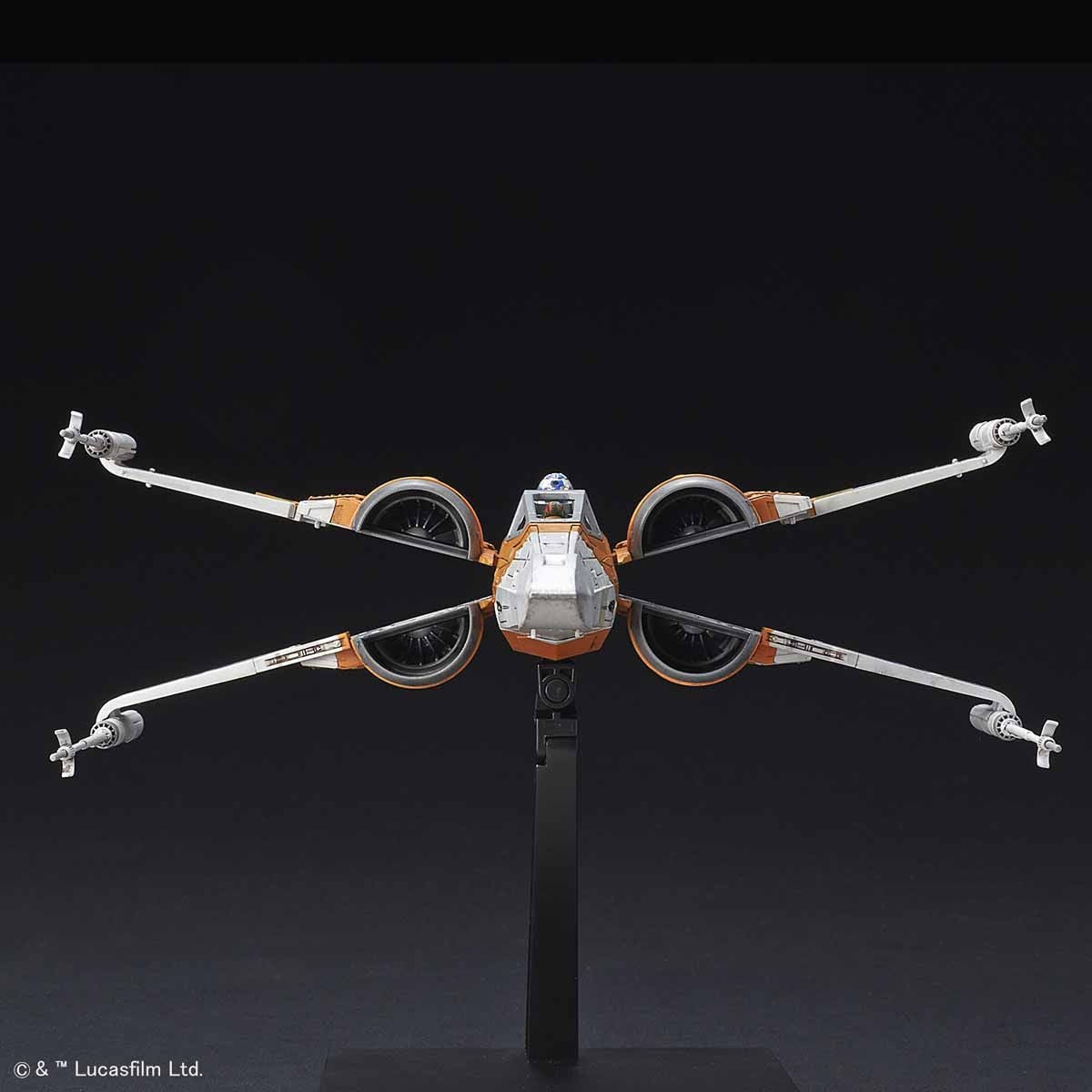 Bandai Poe X-Wing Fighter (Rise of Skywalker Ver.) 'Star Wars', Bandai Spirits 1/72 Vehicle Model