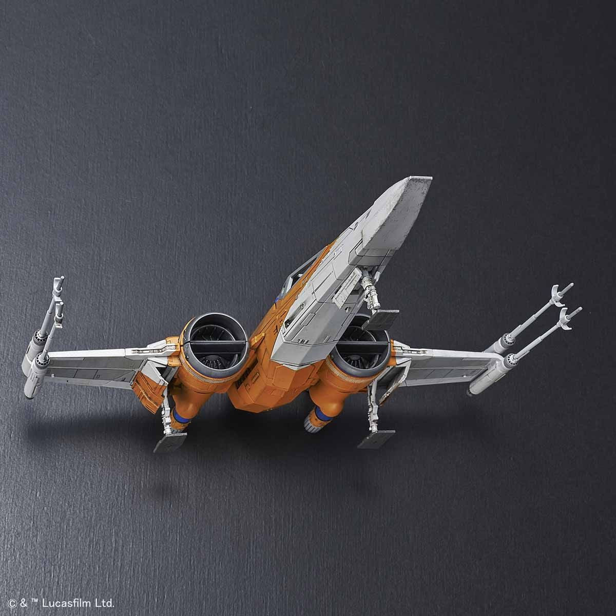 Bandai Poe X-Wing Fighter (Rise of Skywalker Ver.) 'Star Wars', Bandai Spirits 1/72 Vehicle Model