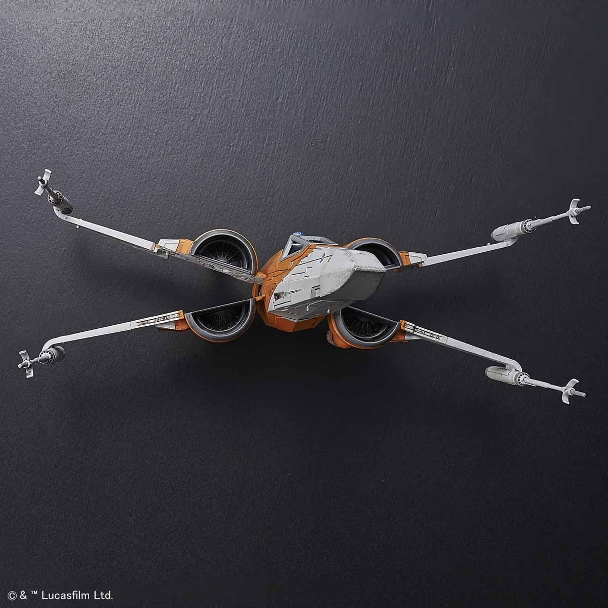 Bandai Poe X-Wing Fighter (Rise of Skywalker Ver.) 'Star Wars', Bandai Spirits 1/72 Vehicle Model