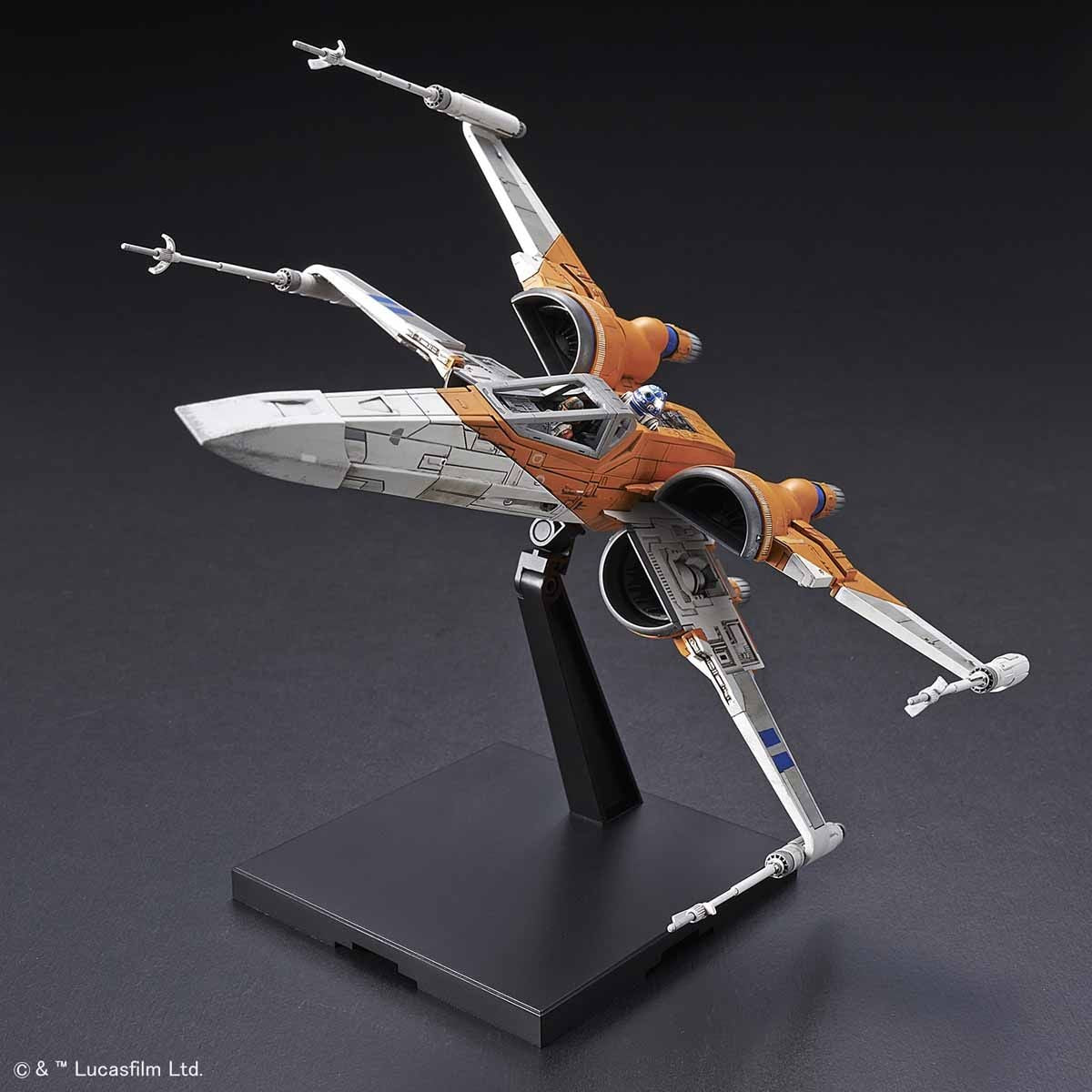 Bandai Poe X-Wing Fighter (Rise of Skywalker Ver.) 'Star Wars', Bandai Spirits 1/72 Vehicle Model