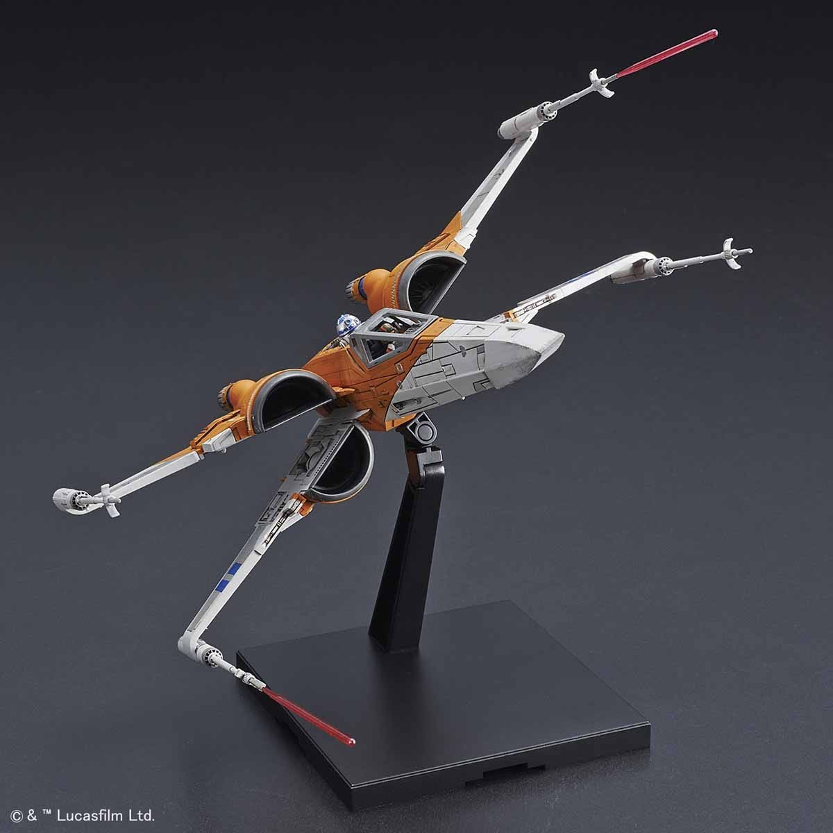 Bandai Poe X-Wing Fighter (Rise of Skywalker Ver.) 'Star Wars', Bandai Spirits 1/72 Vehicle Model