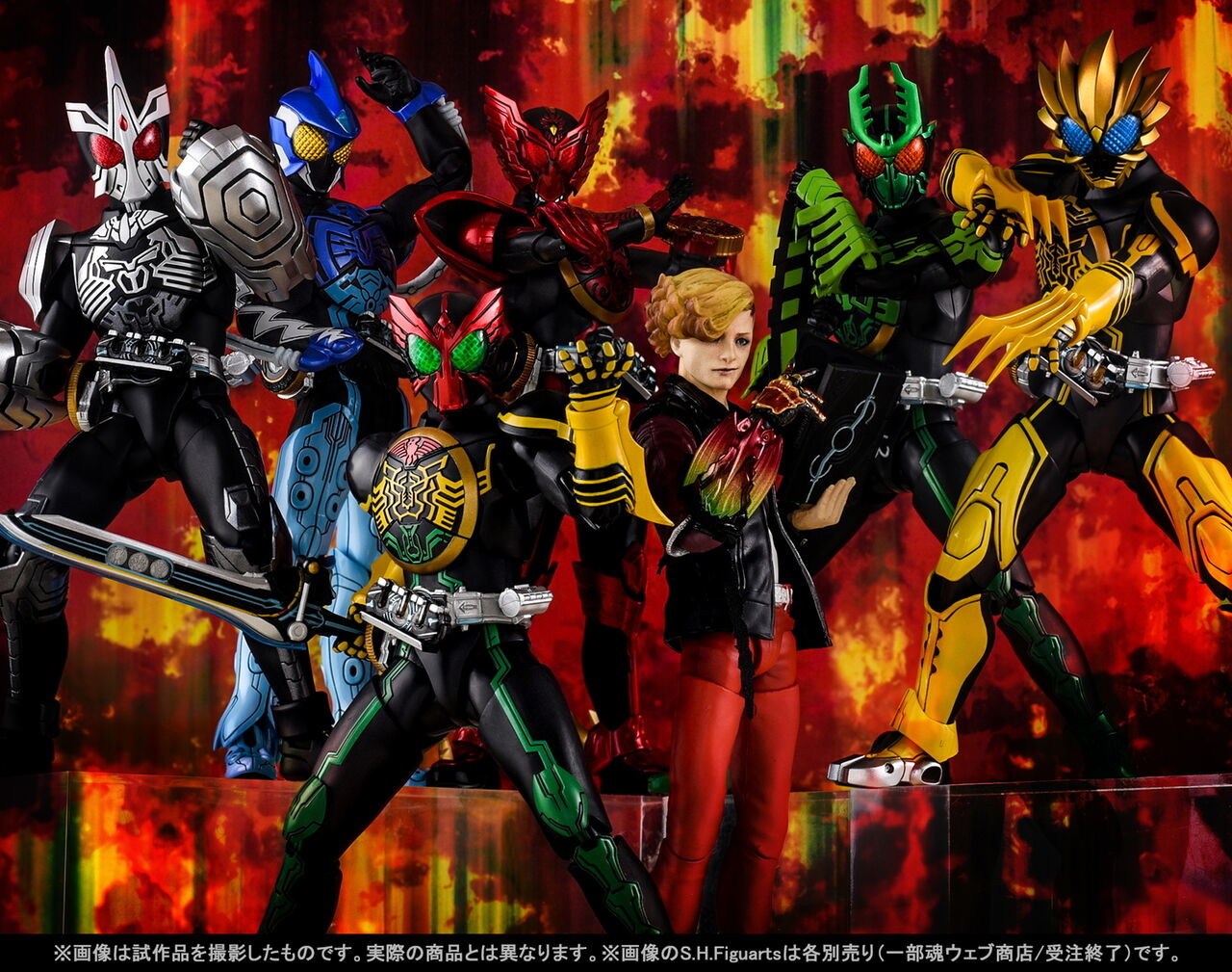 Kamen Rider Ozu - Kamen Rider OOO - S.H.Figuarts, S.H.Figuarts Shinkocchou Seihou - TaToBa Combo(Bandai Spirits) - UPC 4573102570550