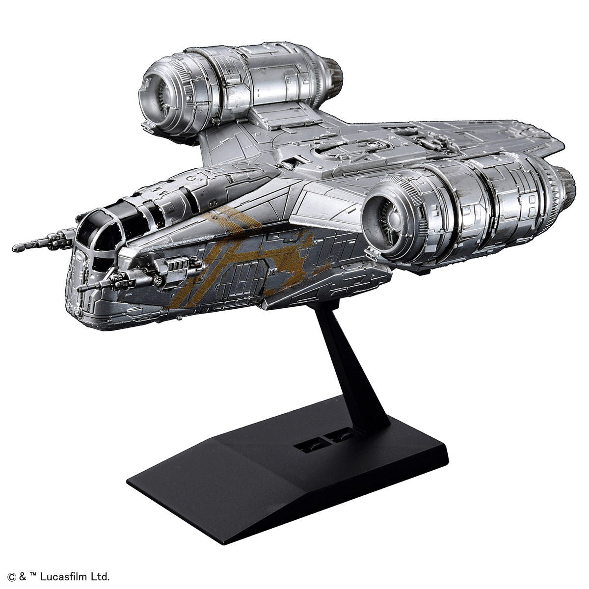 ザ・マンダロリアン - Star Wars Plastic Model, Vehicle Model (EX018) - Silver Coating Ver.(Bandai Spirits)