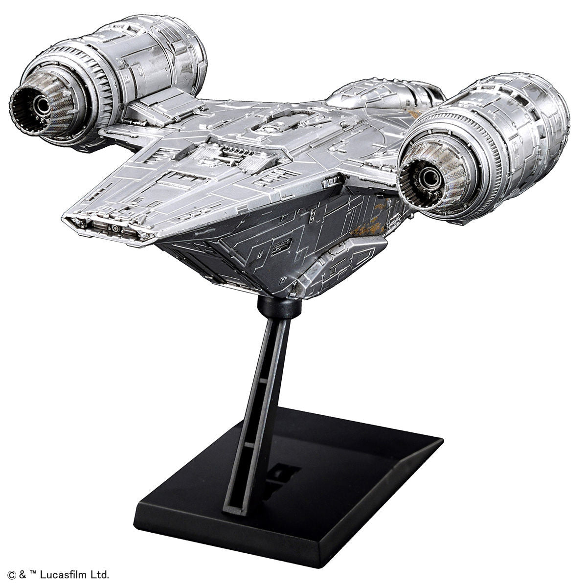 ザ・マンダロリアン - Star Wars Plastic Model, Vehicle Model (EX018) - Silver Coating Ver.(Bandai Spirits)