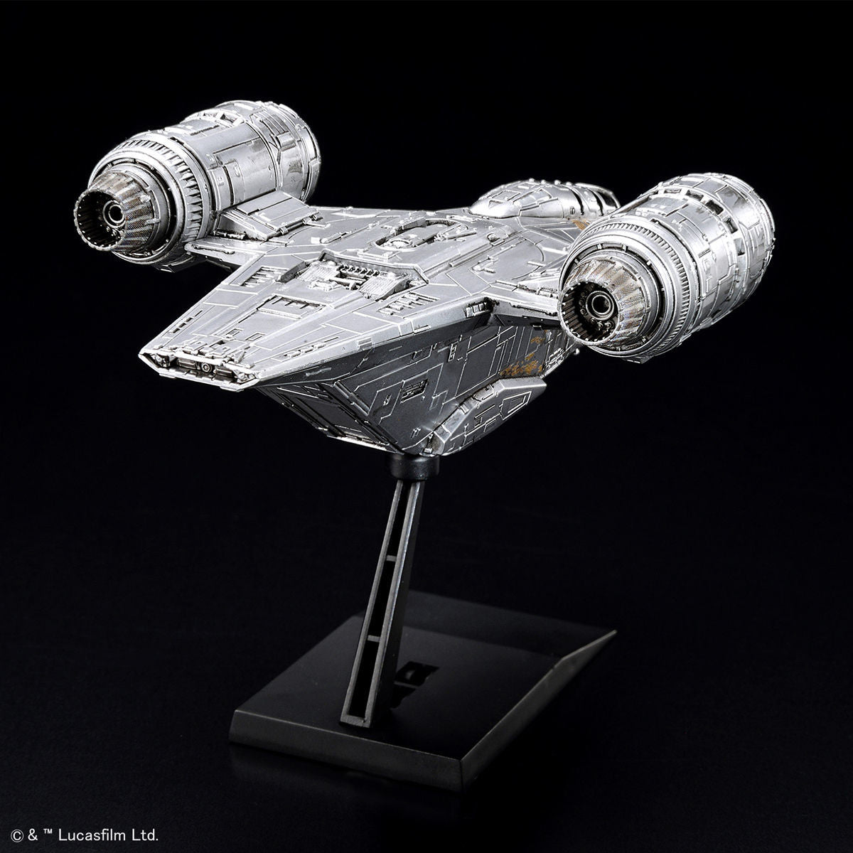 ザ・マンダロリアン - Star Wars Plastic Model, Vehicle Model (EX018) - Silver Coating Ver.(Bandai Spirits)