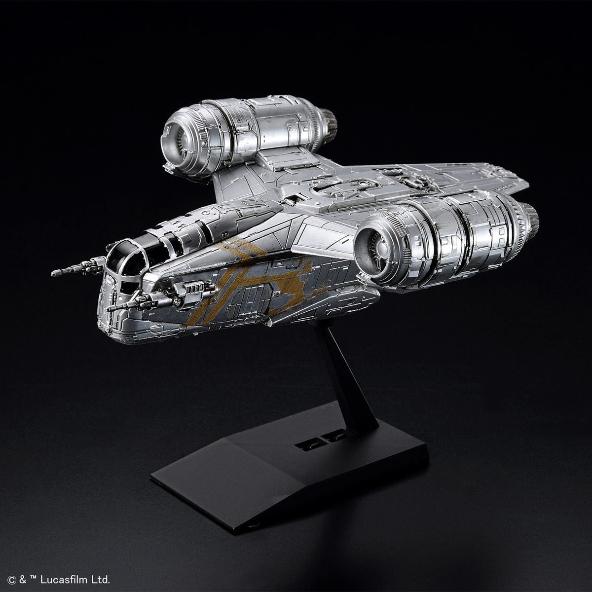 ザ・マンダロリアン - Star Wars Plastic Model, Vehicle Model (EX018) - Silver Coating Ver.(Bandai Spirits)